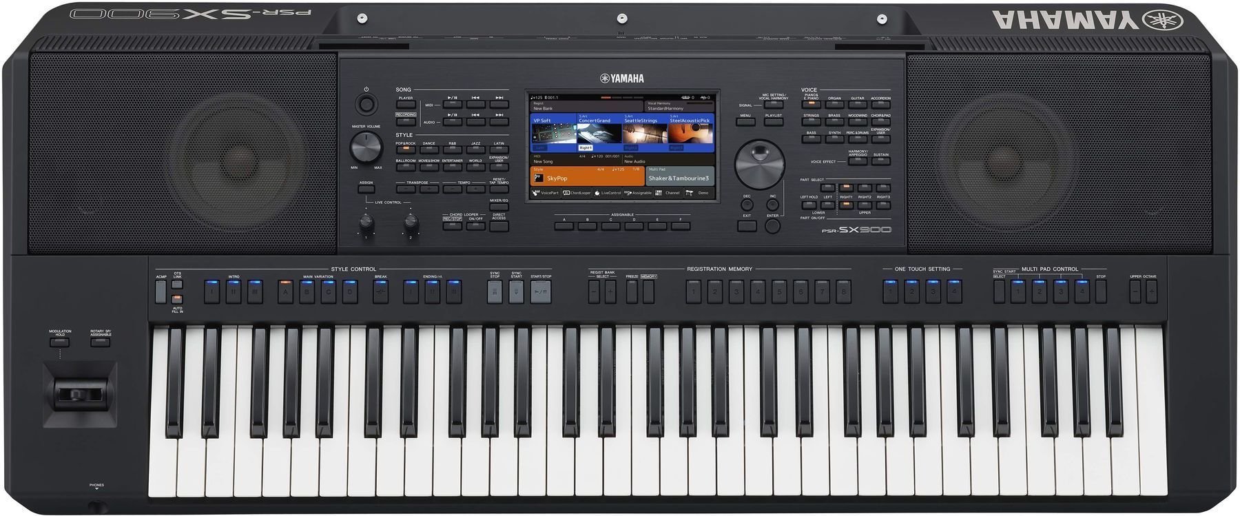 Ein detaillierter Blick auf die Keyboards der Yamaha PSR-SX-Serie